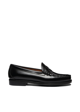G.H. Bass Mocassino in pelle da uomo Easy Weejuns Larson Penny nero