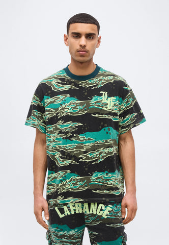 Puma Men's Short Sleeve T-Shirt La Francè Supply camo