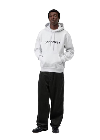 Carhartt Wip Felpa da uomo cappuccio Carhartt grigio chiara
