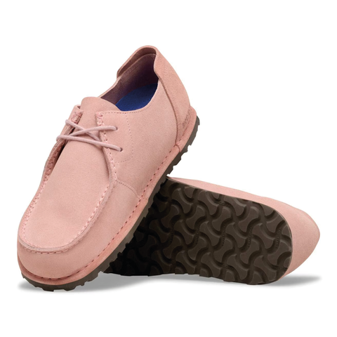 Birkenstock Scarpa da uomo in pelle scamosciata Utti Lace rosa