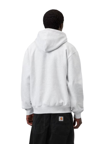 Carhartt Wip Felpa da uomo cappuccio Carhartt grigio chiara
