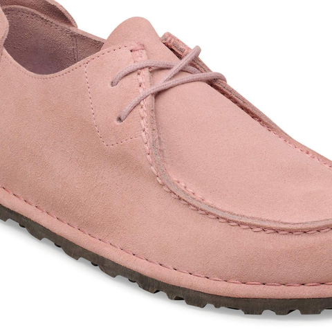 Birkenstock Scarpa da uomo in pelle scamosciata Utti Lace rosa