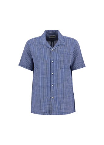 Barbour Camicia da uomo manica corta Rudbeck Textured