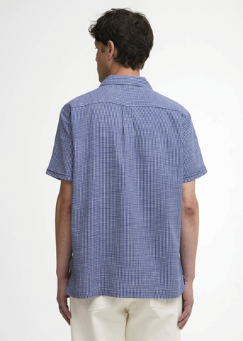 Barbour Camicia da uomo manica corta Rudbeck Textured