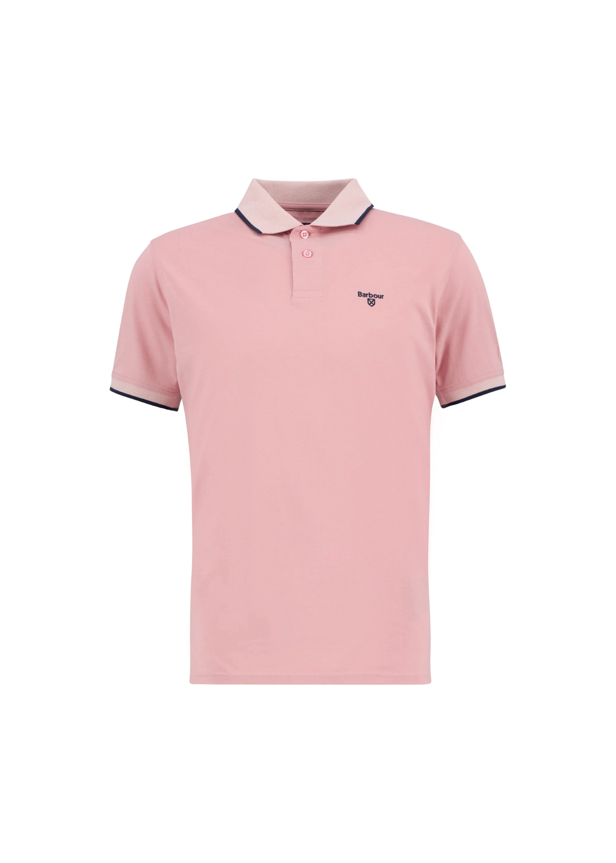 Barbour Polo da uomo manica corta Cornsay rosa