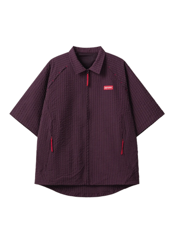 Ssstufff Checked Unisex Short-Sleeve Shirt