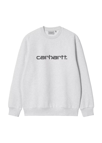 Carhartt Wip Felpa girocollo da uomo Carhartt grigio chiara