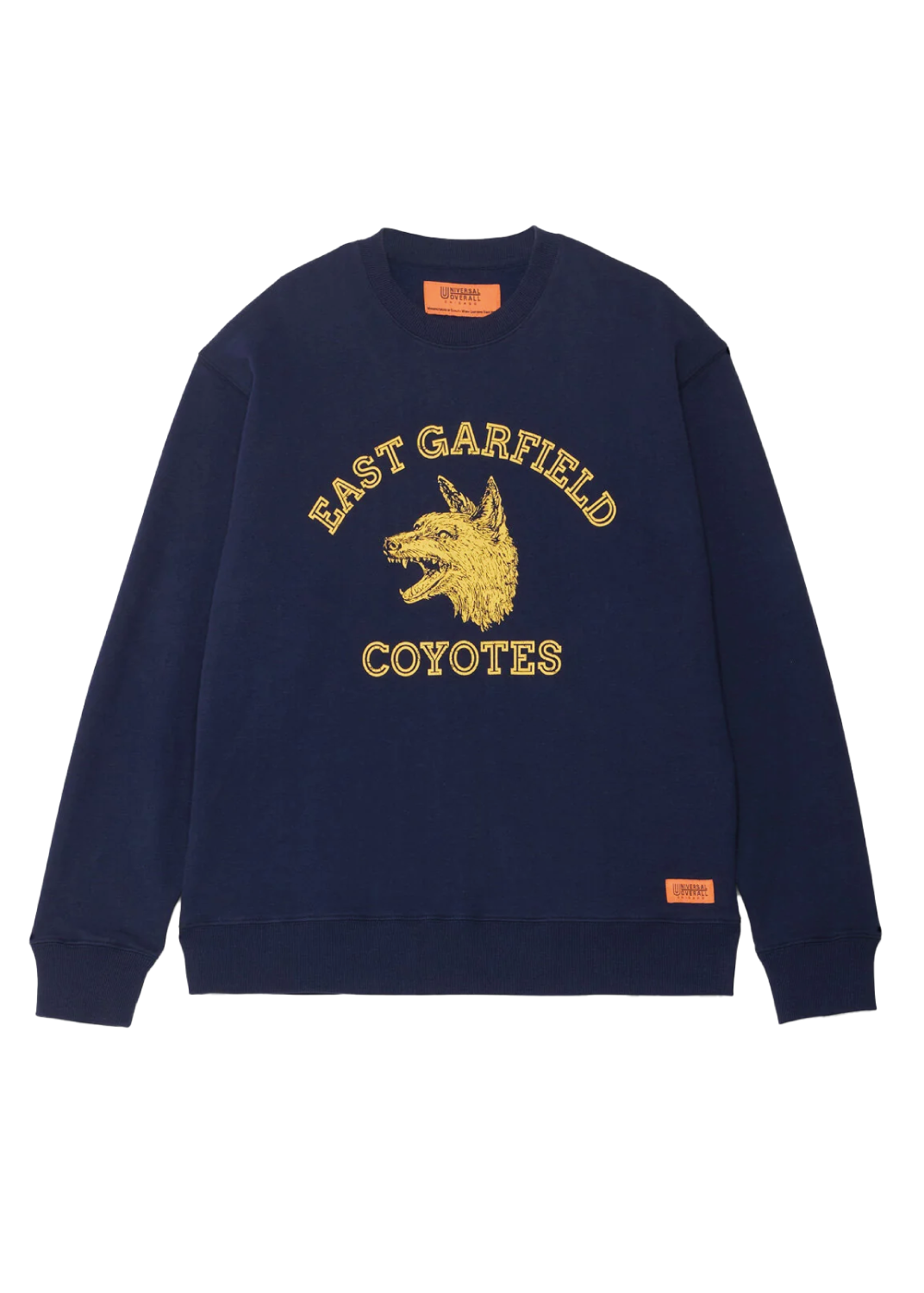 Universal Overall Felpa girocollo da uomo Coyote blu