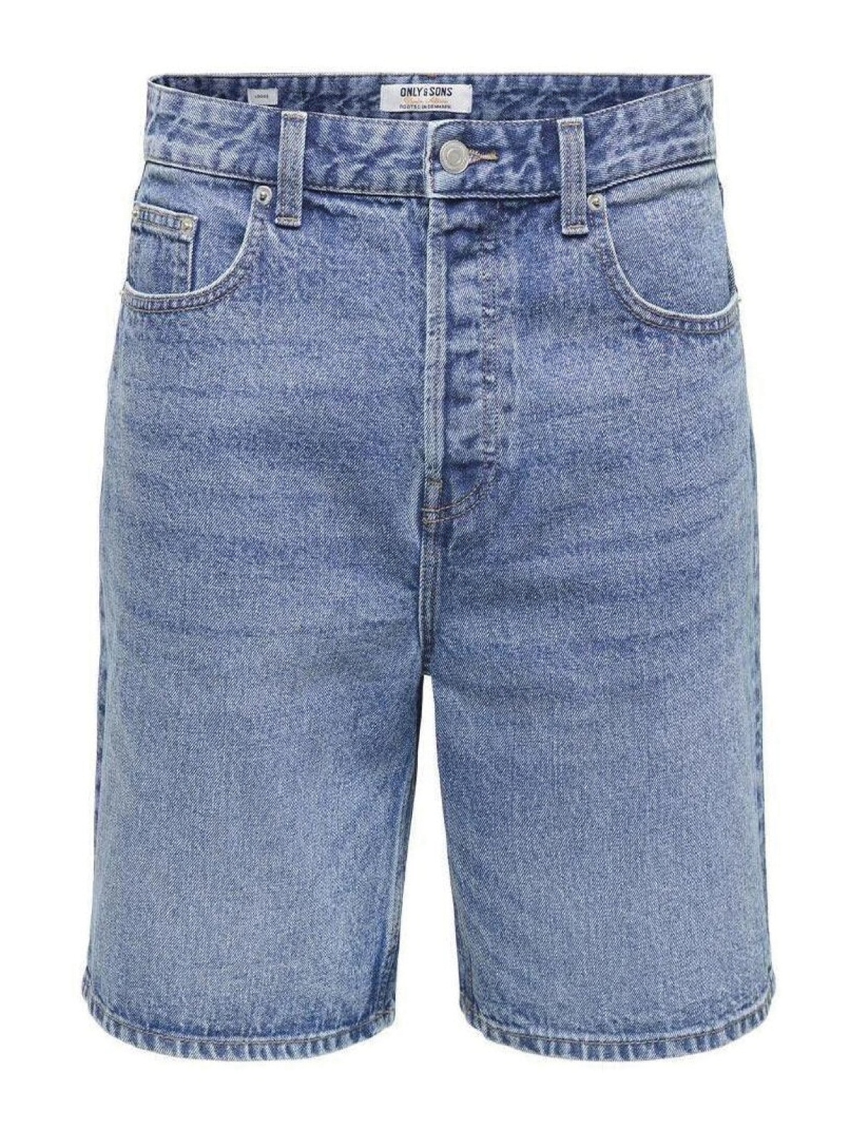 Only & Sons Men's Five Baggy Denim Shorts