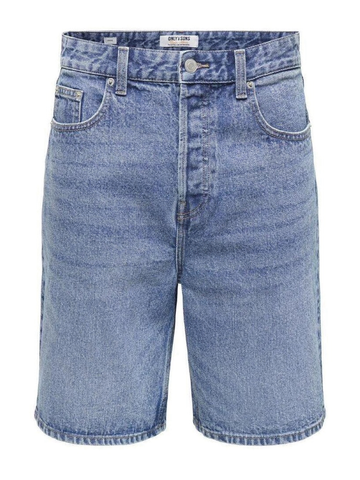 Only & Sons Men's Five Baggy Denim Shorts
