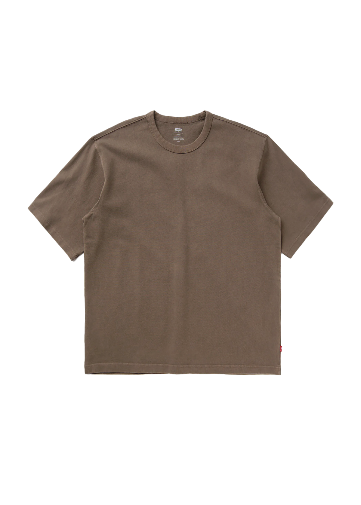 Levi's T-Shirt da uomo manica corta Heavyweight Loose marrone