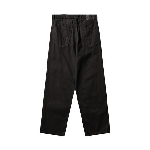 Vans Men's Check 5 Black Baggy Jeans
