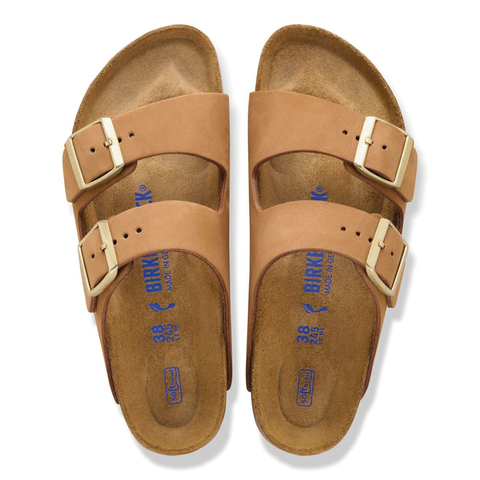 Birkenstock Sandalo in pelle da donna Arizona (Calzata Stretta)