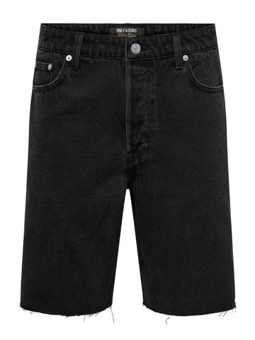 Only & Sons Pantaloncino dsa uomo in jeans Five Baggy