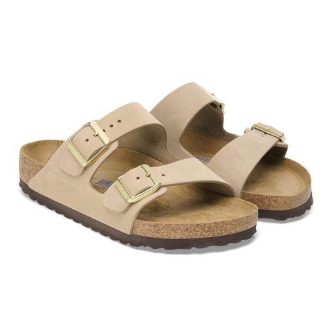 Birkenstock Sandalo in pelle da donna Arizona (Calzata Stretta)