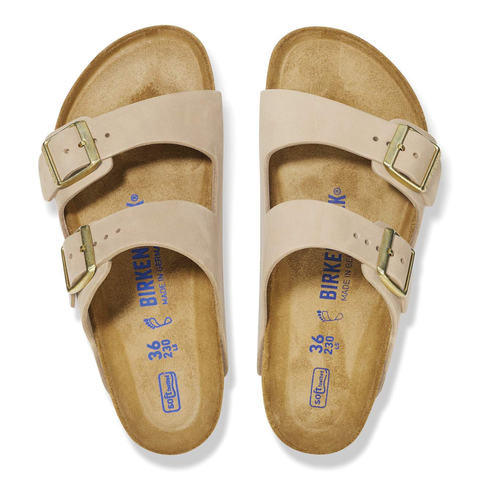 Birkenstock Sandalo in pelle da donna Arizona (Calzata Stretta)
