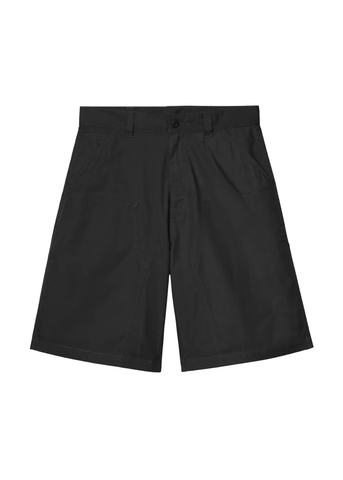 Carhartt Wip Pantaloncino da uomo Postal Double Knee nera