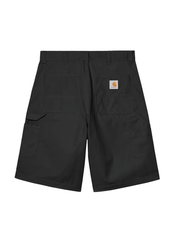 Carhartt Wip Pantaloncino da uomo Postal Double Knee nera