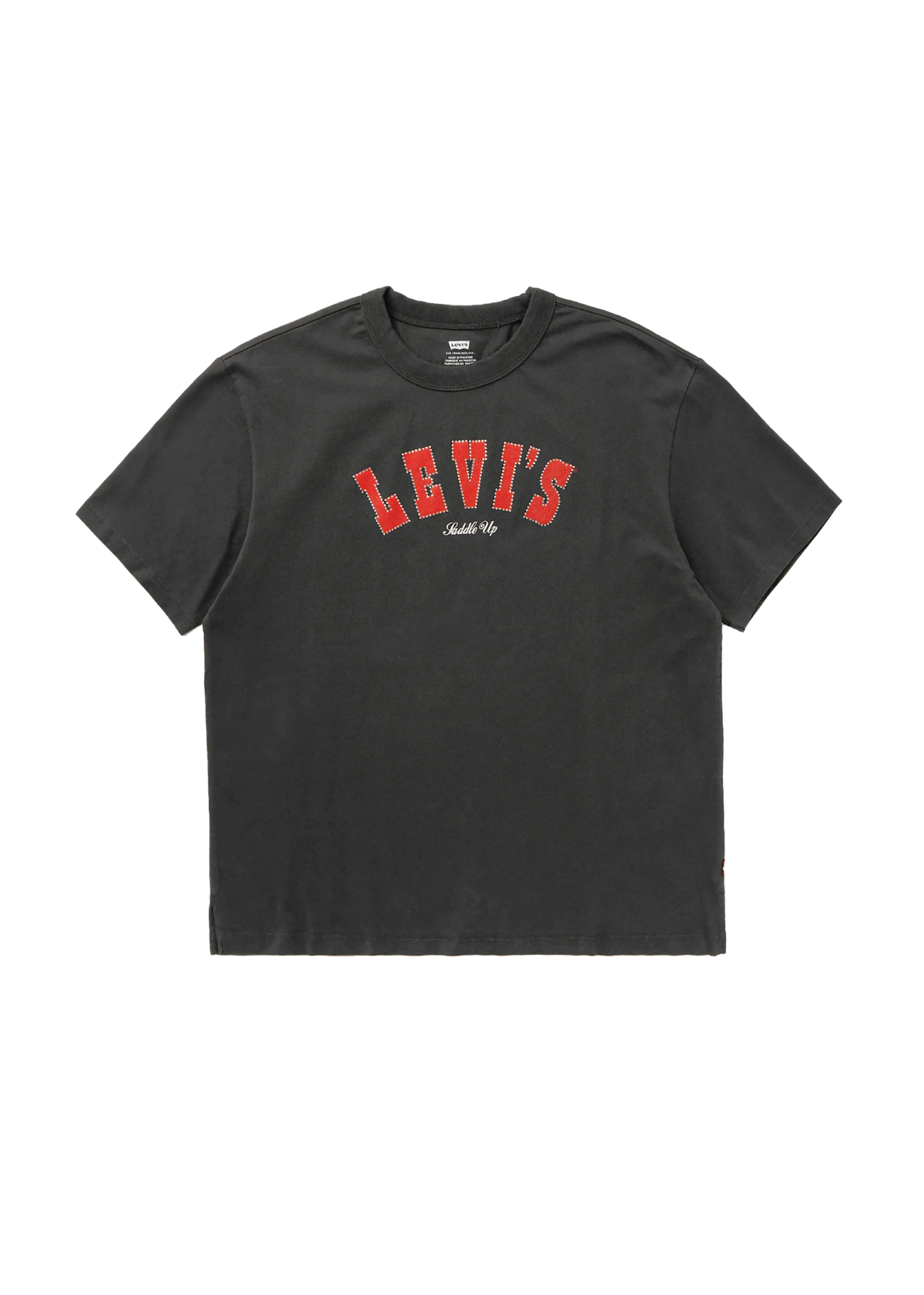 Levi's T-Shirt da donna manica corta Tabor nera