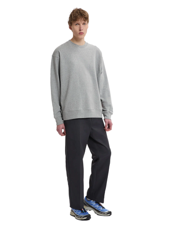 Universal Overall Felpa girocollo da uomo Crew Neck grigia