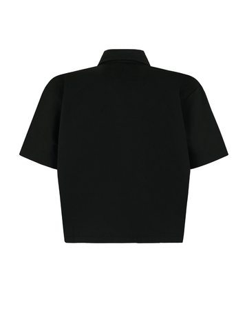 Dickies Camicia corta da donna Workwear nera