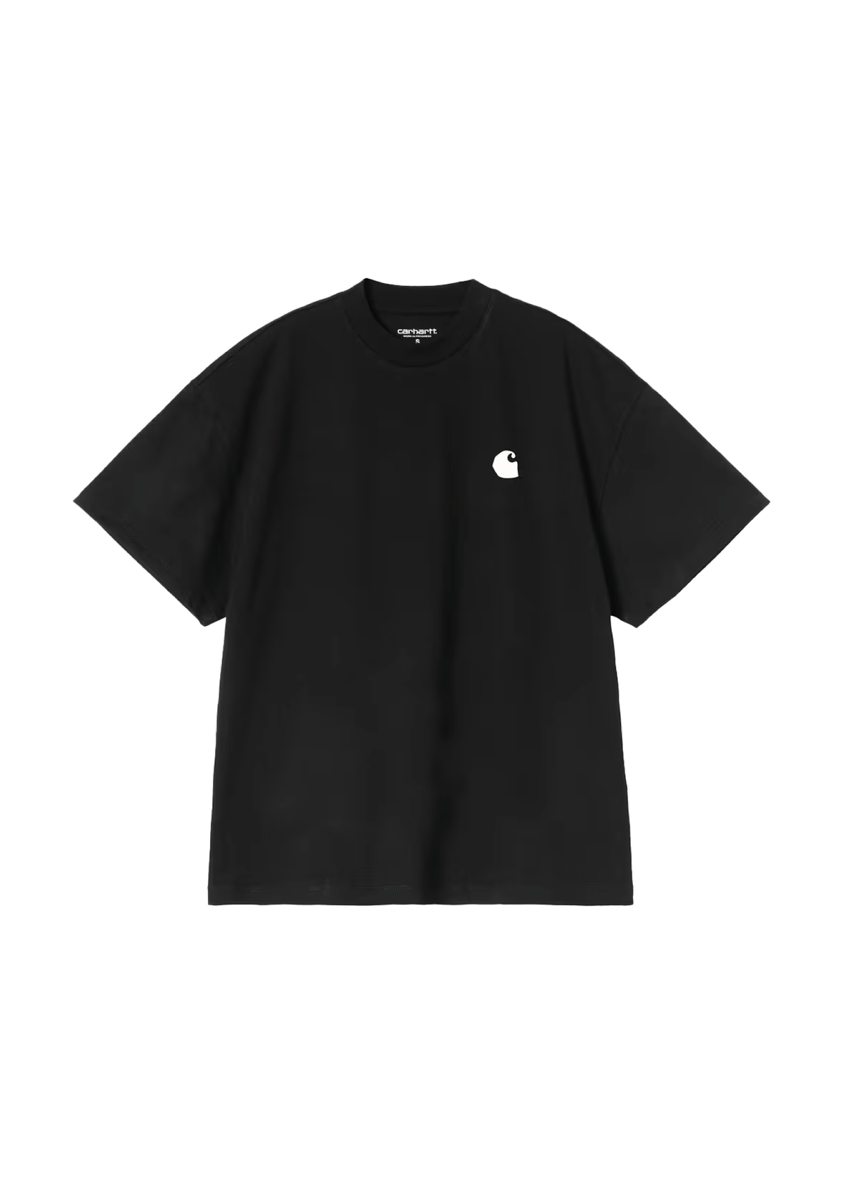 Carhartt WIP Women's Short Sleeve T-Shirt Compy Black