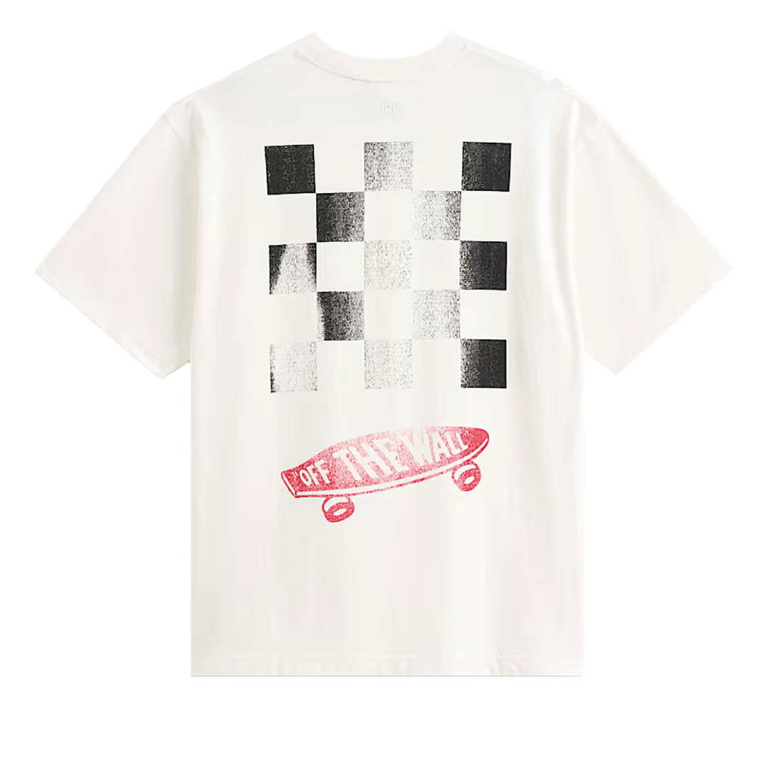 Vans T-Shirt da uomo manica corta Full Deck panna