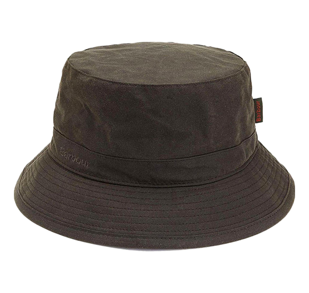 Barbour Cappello pescatore Wax Sport  verde