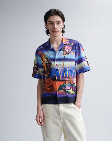 Edwin Temple Of Flora Men's Patterned Shirt