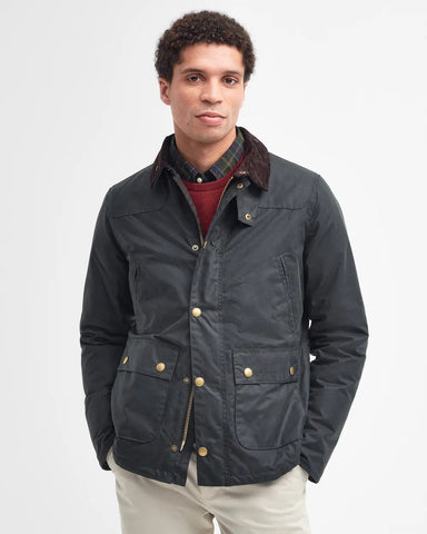 Barbour Herren Reelin Wachsbaumwolljacke MWX1106SG51