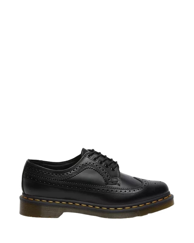Dr Martens 3989 Black Leather Brogue Shoes