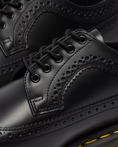 Dr Martens 3989 Black Leather Brogue Shoes