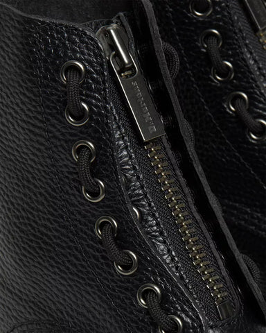 Dr. Martens Stivali da donna platform in nappa lavorata Sinclair neri