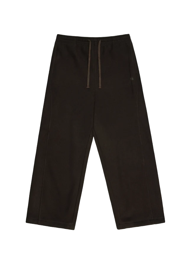 Rains Pantalone in pile da uomo Fleece marrone