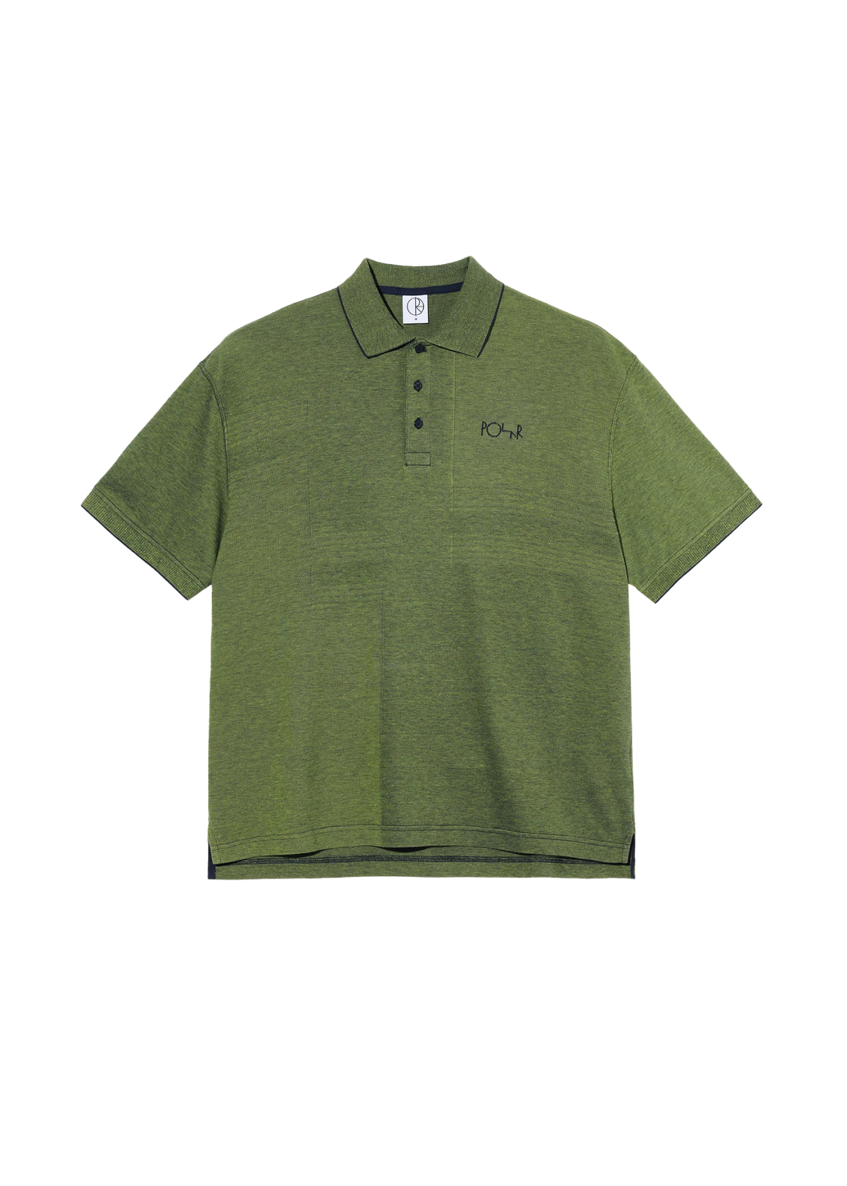 Polar Skate Polo da uomo manica corta Surf verde