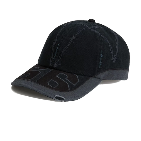 Vans by Slam Jam Cappello con visiera Star A.O.D.  nero