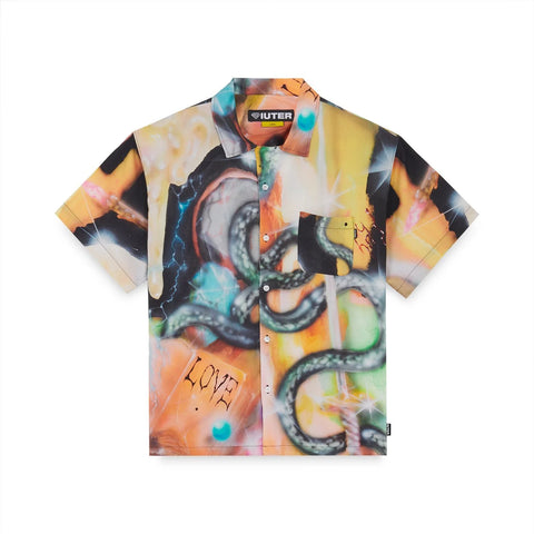 Iuter Men's Multicolored Slime Shirt