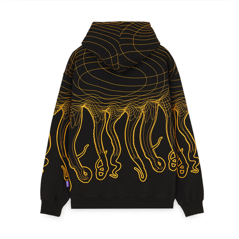 Octopus Evangelion-Eva men's hooded sweatshirt