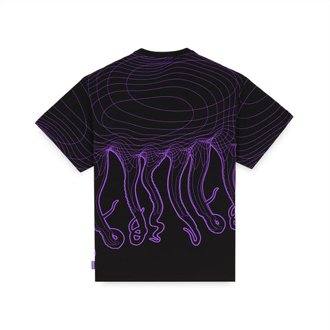 Octopus Evangelion-EVA men's T-Shirt black