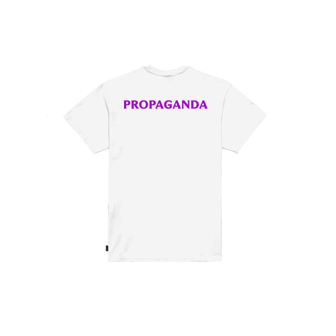Propaganda white Venon logo men's t-shirt