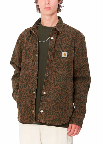 Carhartt Wip Camicia da uomo Conro Marrone