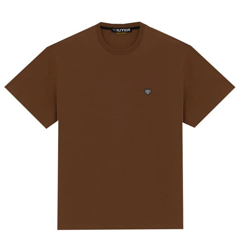 Iuter Men's T-Shirt Heat Logo Brown
