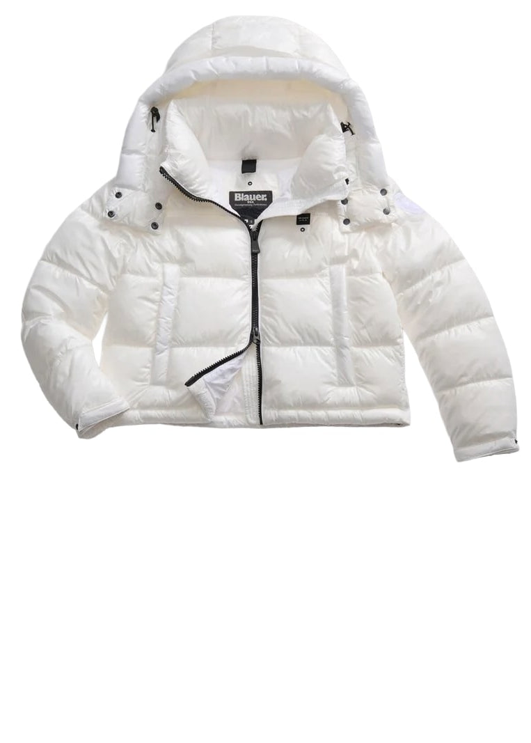 Blauer Giacca Piumino corto da donna Gloria bianco