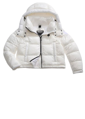 Blauer Giacca Piumino corto da donna Gloria bianco