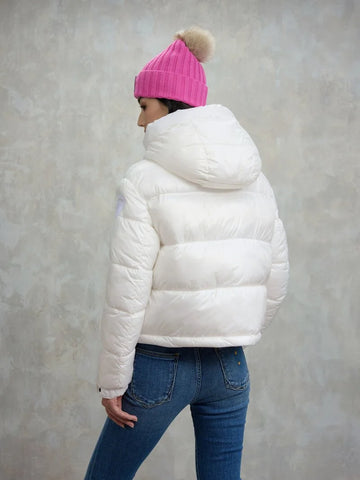 Blauer Giacca Piumino corto da donna Gloria bianco