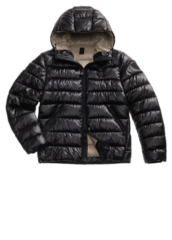 Blauer Giacca Piumino da uomo Adams nero