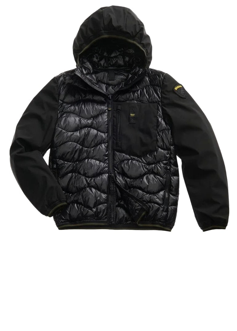 Blauer Giacca Piumino da uomo Albert nero