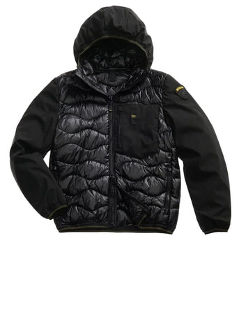 Blauer Giacca Piumino da uomo Albert nero