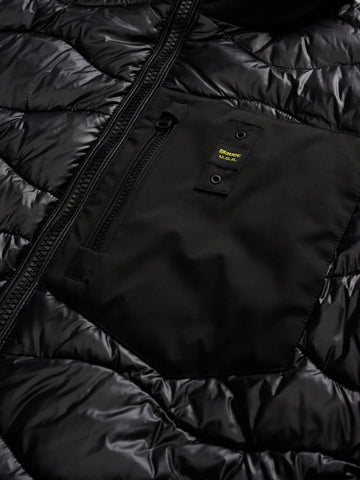 Blauer Giacca Piumino da uomo Albert nero