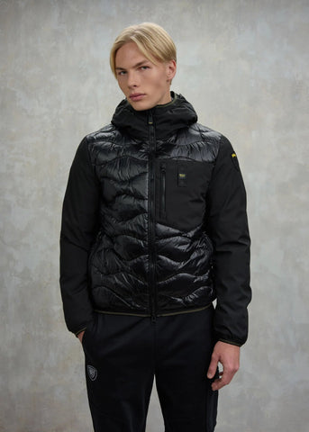 Blauer Giacca Piumino da uomo Albert nero